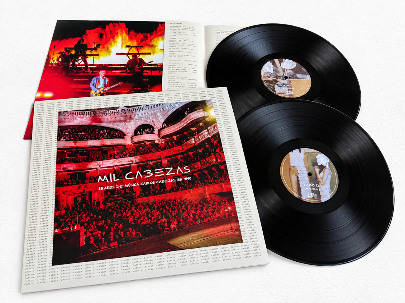 Carlos Cabezas lanza ''Mil Cabezas'' en vinilo
